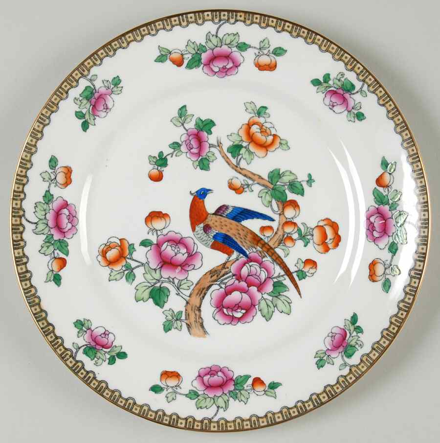 Pheasant (Smooth) Luncheon Plate by F Winkle-1