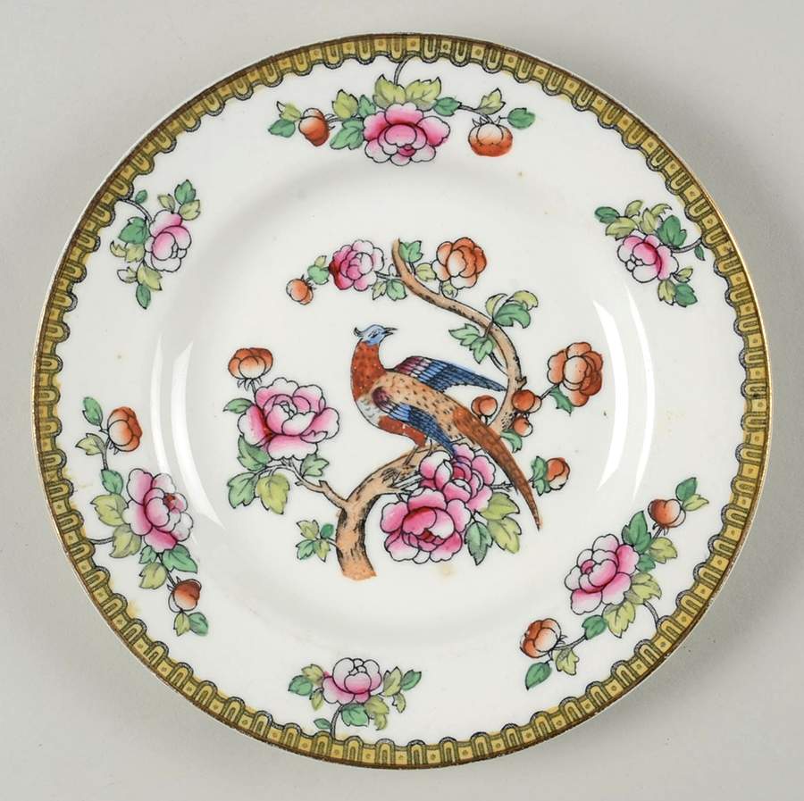 Pheasant (Smooth) Bread & Butter Plate by F Winkle-1