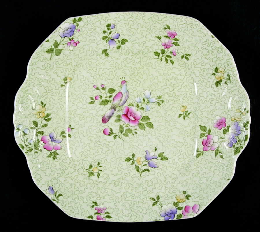 Wessex Square Handled Cake Plate by F Winkle-1