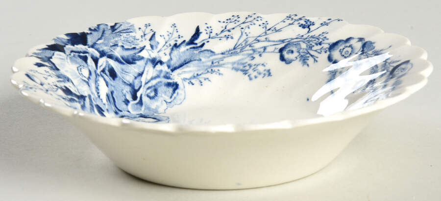 Harvest Blue Fruit/Dessert (Sauce) Bowl by Arthur J Wilkinson-1