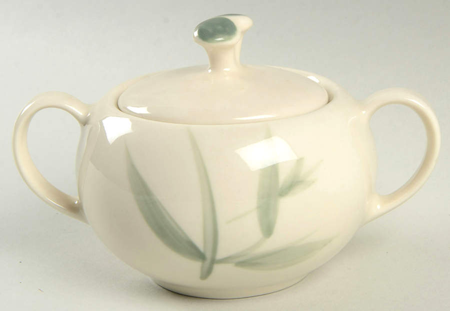 Bamboo (Round) Sugar Bowl & Lid by Winfield-1