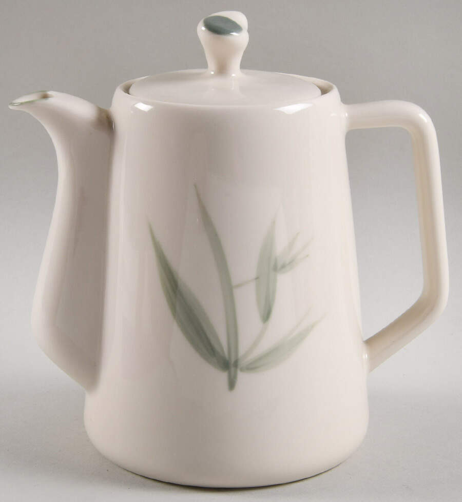 Bamboo (Round) Coffee Pot & Lid by Winfield-1
