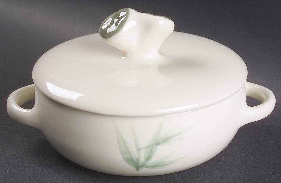 Bamboo (Round) Individual Casserole & Lid by Winfield-1