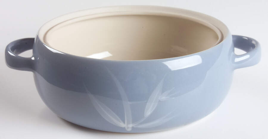 Blue Pacific 2 Qt Round Covered Casserole No Lid by Winfield-1