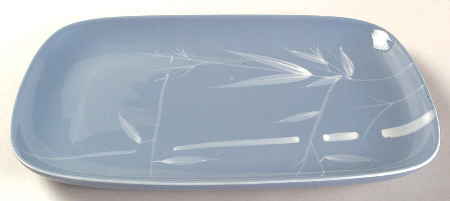 Blue Pacific 12" Rectangular Serving Platter by Winfield-1