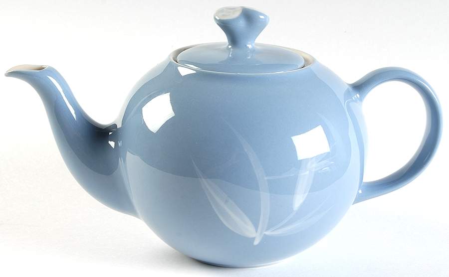 Blue Pacific Teapot & Lid by Winfield-1