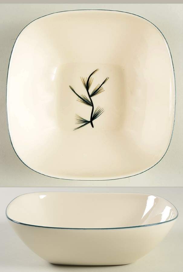 Blue Spruce 9" Square Vegetable Bowl by Winfield-1