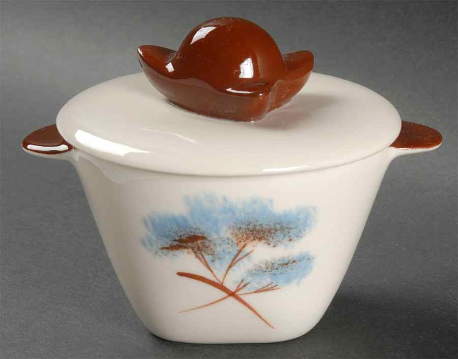 Blue Willow Individual Casserole & Lid by Winfield-1