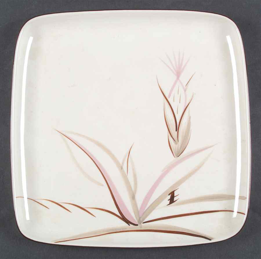 Dragon Flower 14" Square Chop Plate by Winfield-1