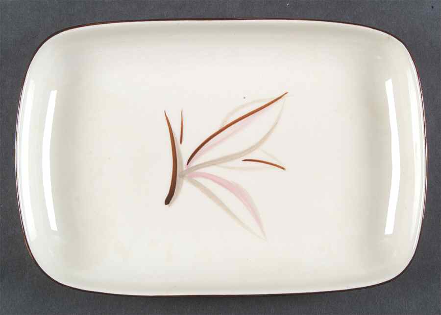 Dragon Flower 11" Rectangular Serving Platter by Winfield-1