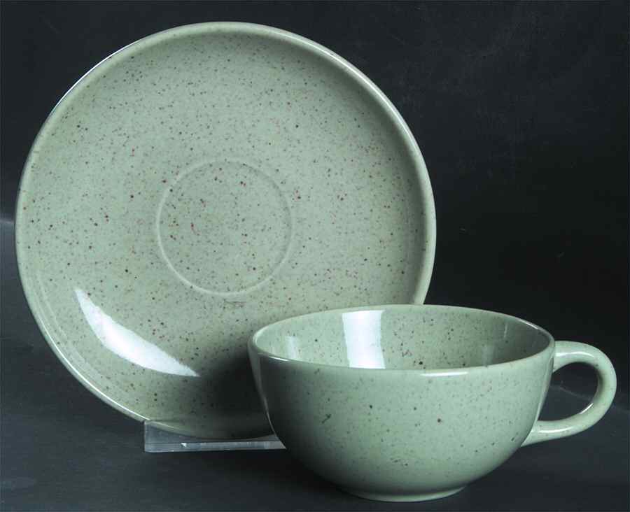 Gourmet Flat Cup & Saucer Set by Winfield-1