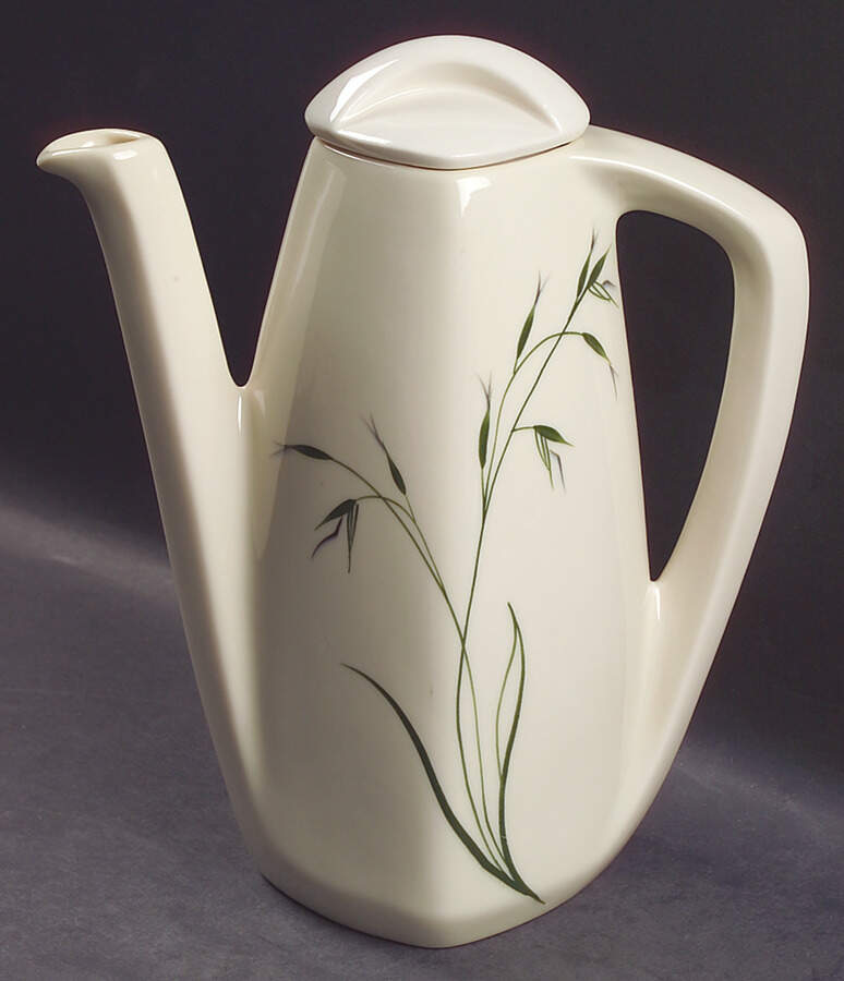 Oats (Cream Background) Coffee Pot & Lid by Winfield-1