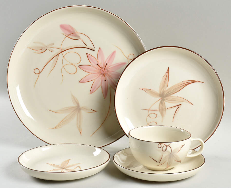 Passion Flower 40 Piece Estate Set by Winfield-1