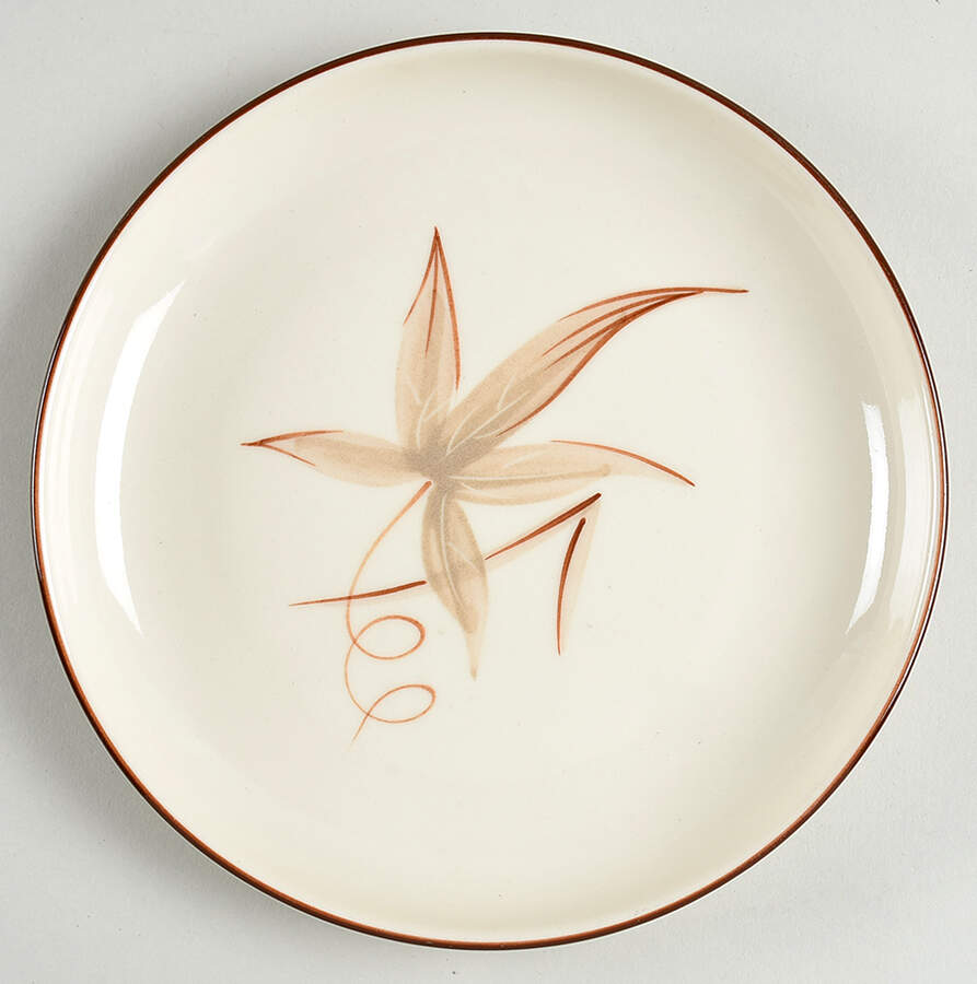 Passion Flower Salad Plate by Winfield-1