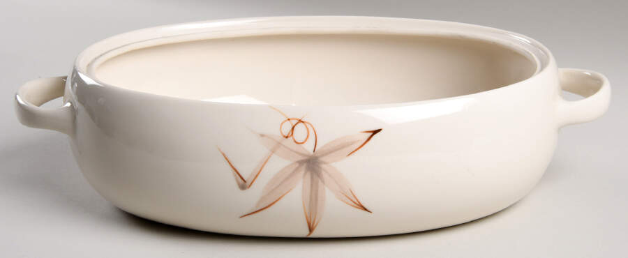 Passion Flower 3 Qt Oval Covered Casserole No Lid by Winfield-1