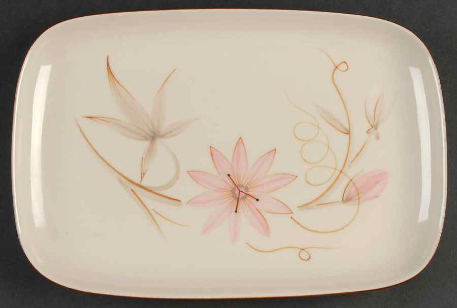 Passion Flower 12" Rectangular Serving Platter by Winfield-1
