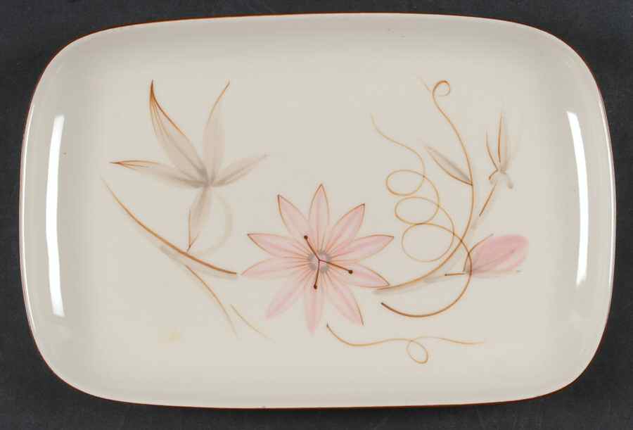 Passion Flower 12" Rectangular Serving Platter by Winfield-1