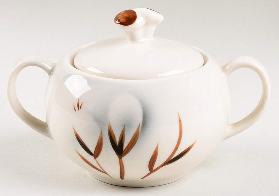 Pussy Willow Sugar Bowl & Lid by Winfield-1