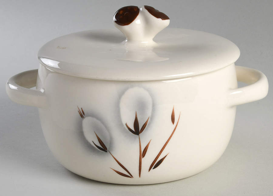 Pussy Willow 1.5 Qt Round Covered Casserole by Winfield-1