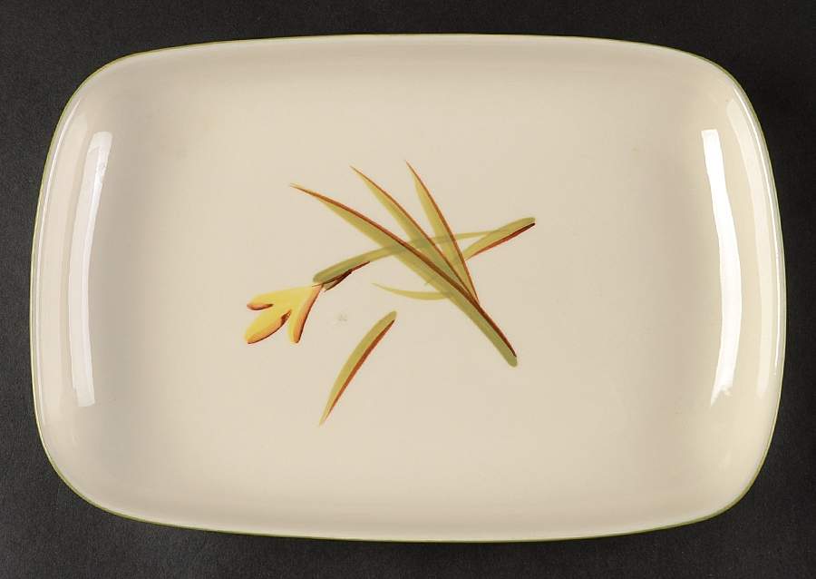 Tiger Iris 11" Rectangular Serving Platter by Winfield-1