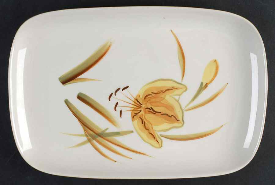 Tiger Iris 12" Rectangular Serving Platter by Winfield-1