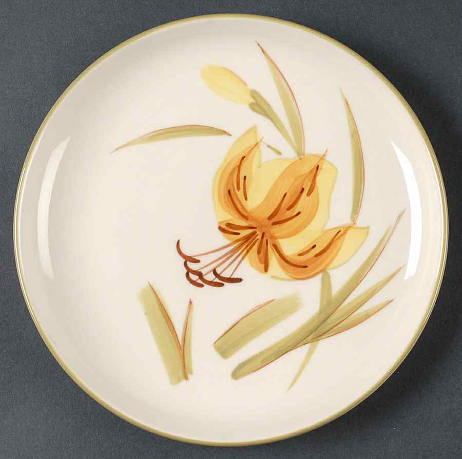 Tiger Iris Salad Plate by Winfield-1
