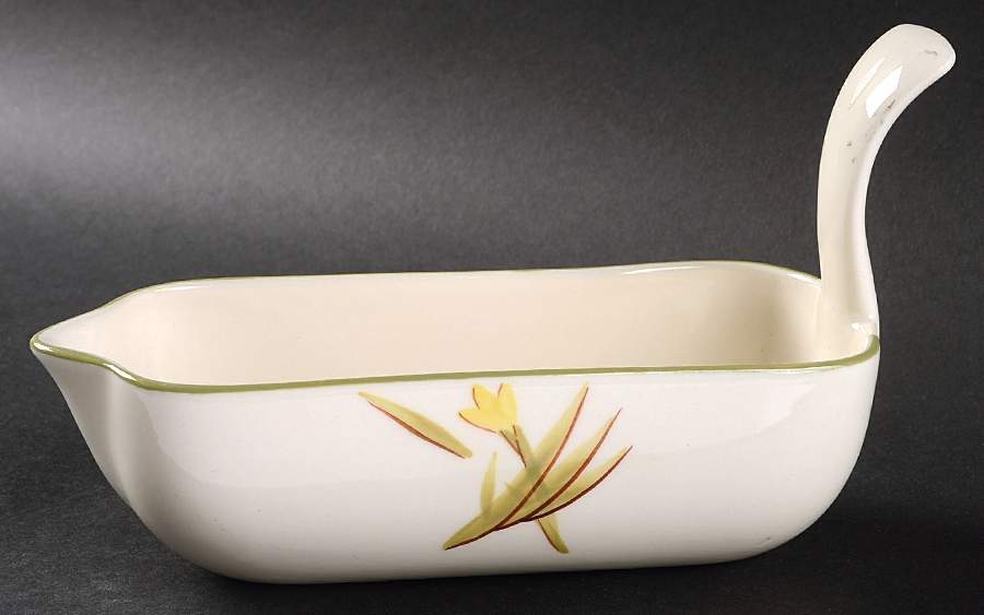 Tiger Iris Gravy Boat & Underplate/Relish by Winfield-1