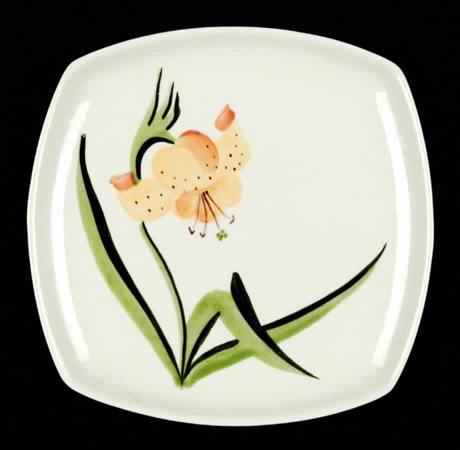 Tiger Lily Salad Plate by Winfield-1