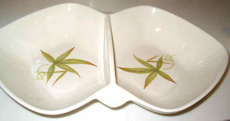 WIN1 Oval Divided Vegetable Bowl by Winfield-1