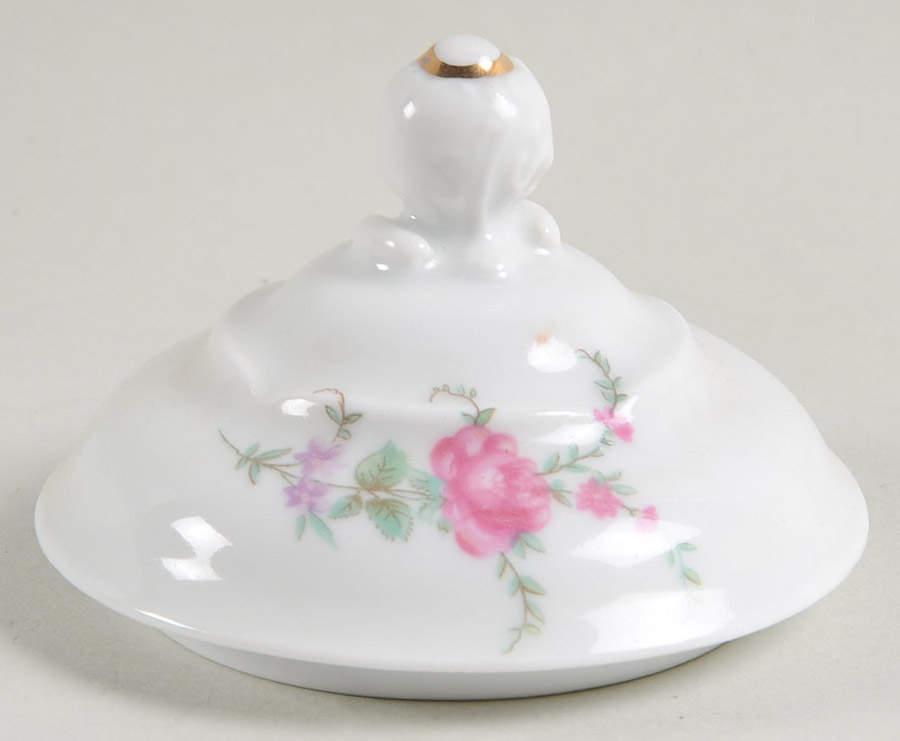 Bavarian Rose Lid for Mini Sugar Bowl by Walbrzych-1