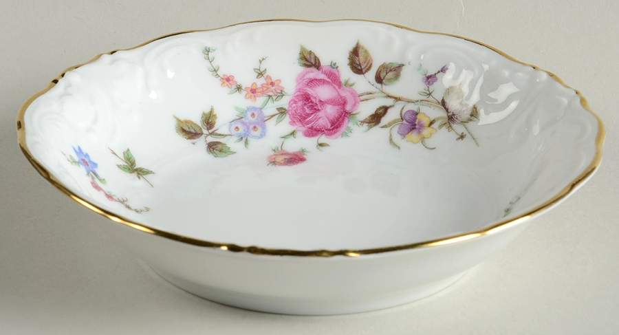Bavarian Rose Fruit/Dessert (Sauce) Bowl by Walbrzych-1
