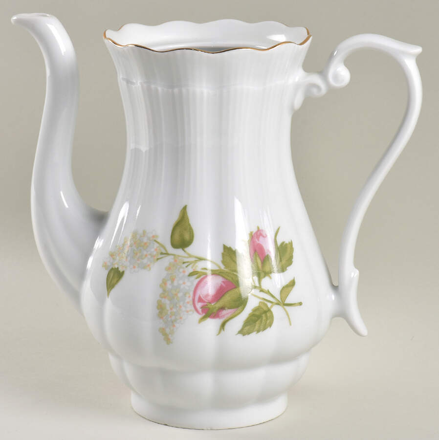 Briar Rose Coffee Pot No Lid by Walbrzych-1