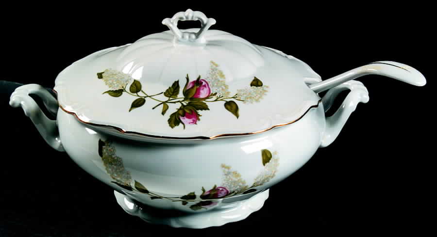 Briar Rose Tureen &  Lid by Walbrzych-1