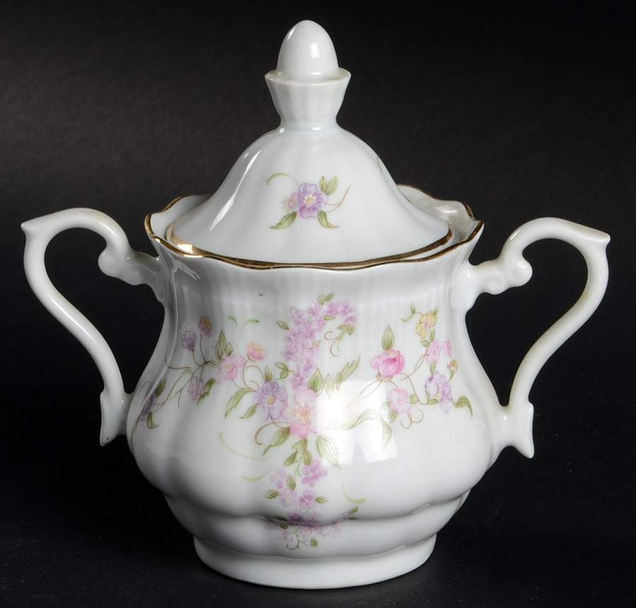 Cambridge Sugar Bowl & Lid by Walbrzych-1