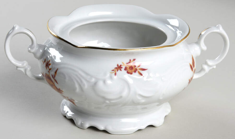 Edith Sugar Bowl No Lid by Walbrzych-1