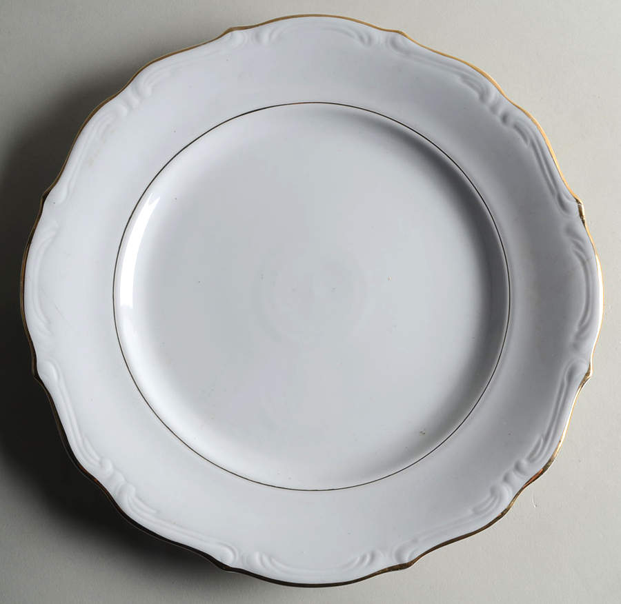 Empire (Gold Trim) Underplate for Tureen by Walbrzych-1