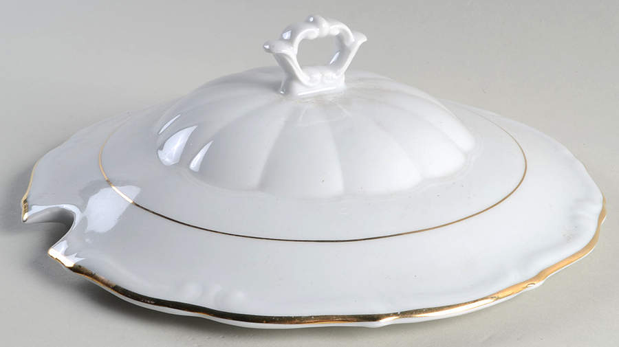 Empire (Gold Trim) Lid for Tureen by Walbrzych-1