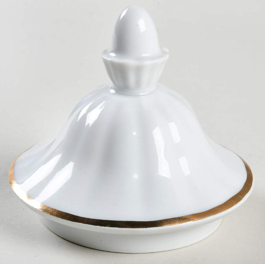 Empire (Gold Trim) Lid for Coffee Pot by Walbrzych-1