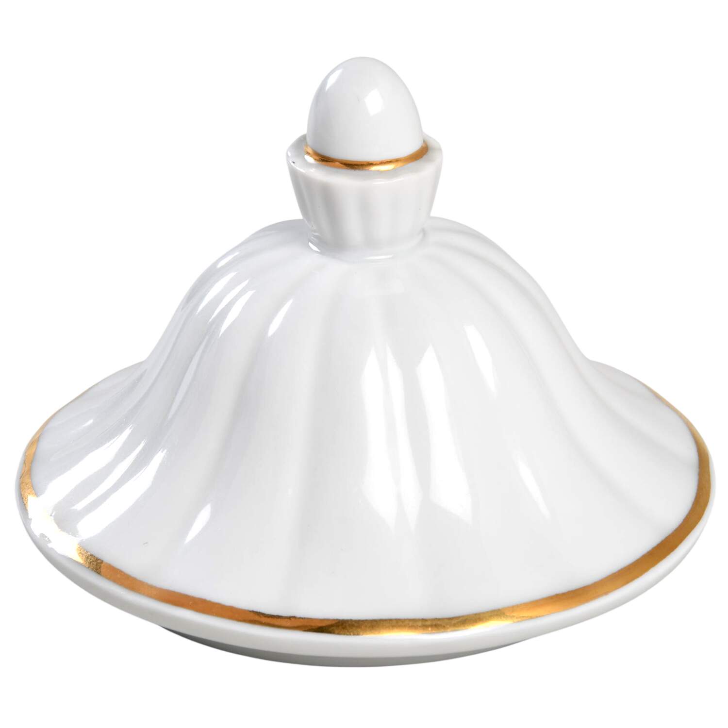 Empire (Gold Trim) Lid for Teapot by Walbrzych-1