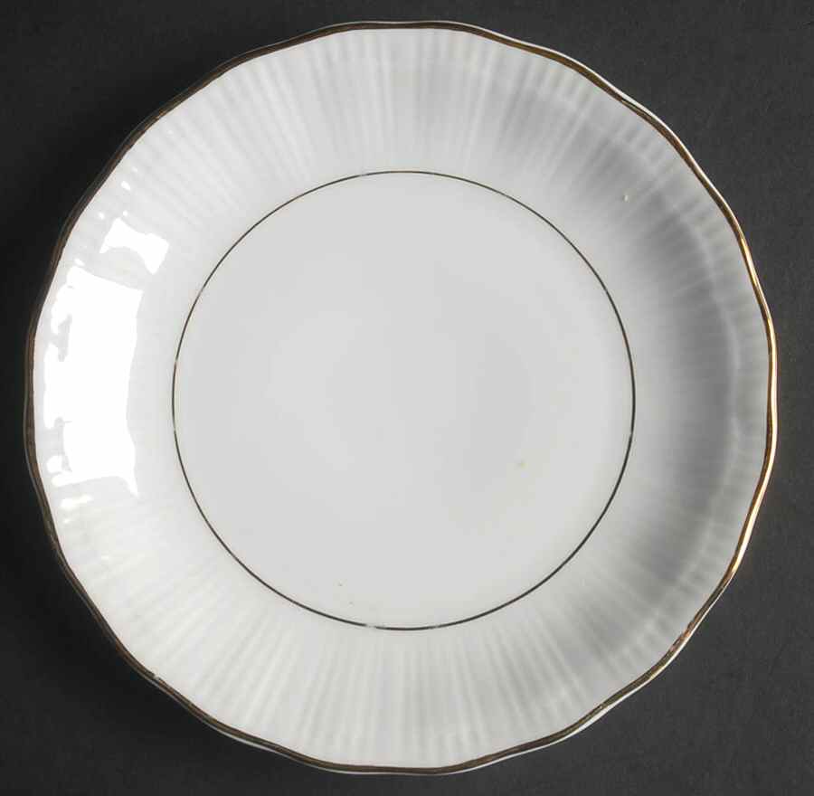 Empire (Gold Trim) Salad Plate by Walbrzych-1