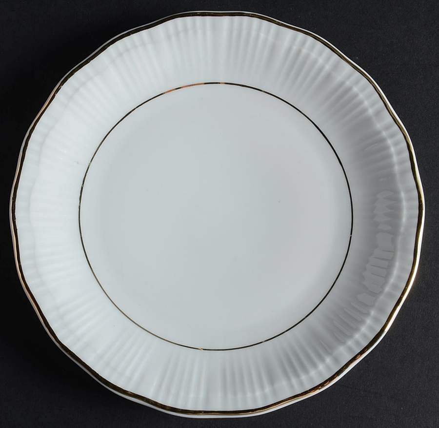 Empire (Gold Trim) Bread & Butter Plate by Walbrzych-1