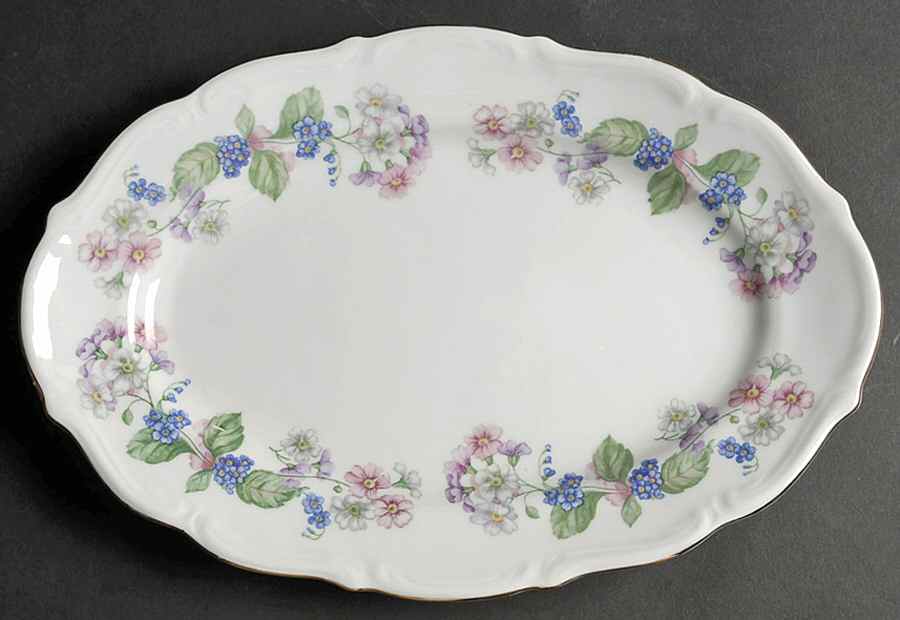 Garland 13" Oval Serving Platter by Walbrzych-1