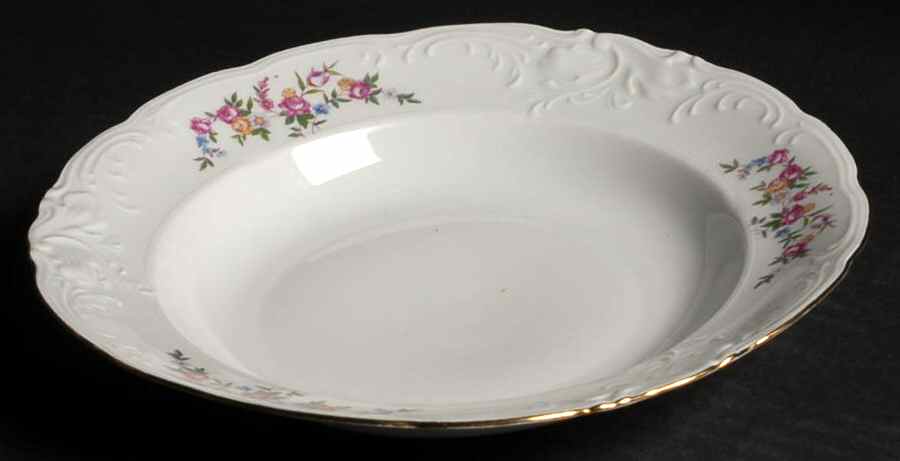 Minuet Rim Soup Bowl by Walbrzych-1