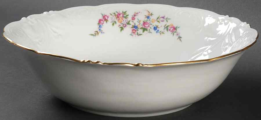 Minuet 9" Round Vegetable Bowl by Walbrzych-1