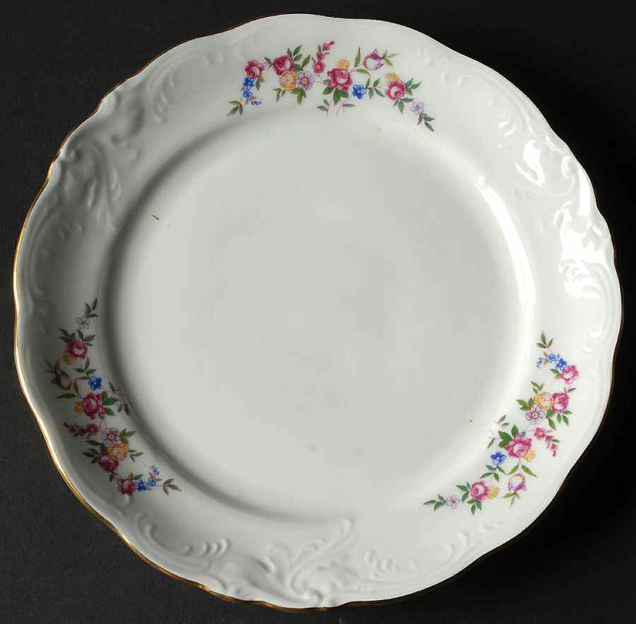 Minuet Salad Plate by Walbrzych-1