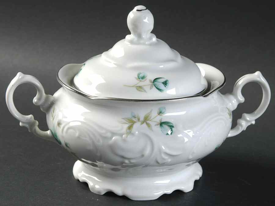 Morning Sugar Bowl & Lid by Walbrzych-1