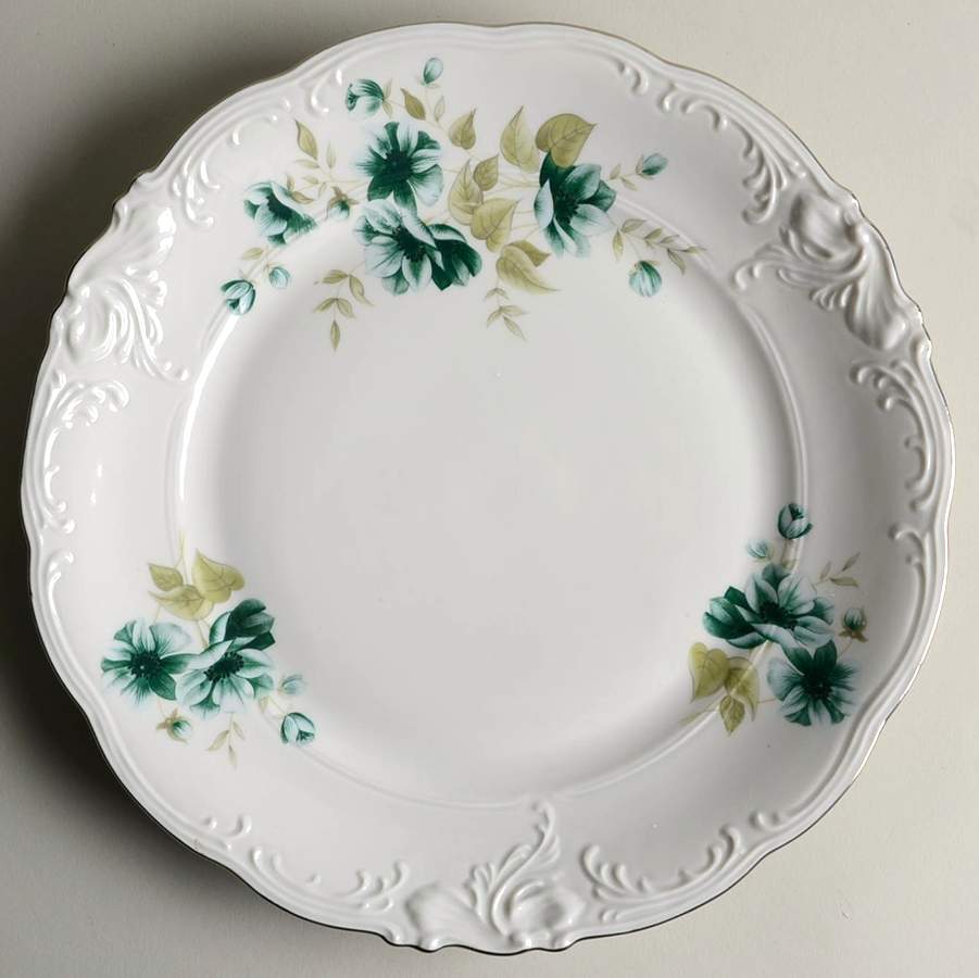 Morning Dinner Plate by Walbrzych-1