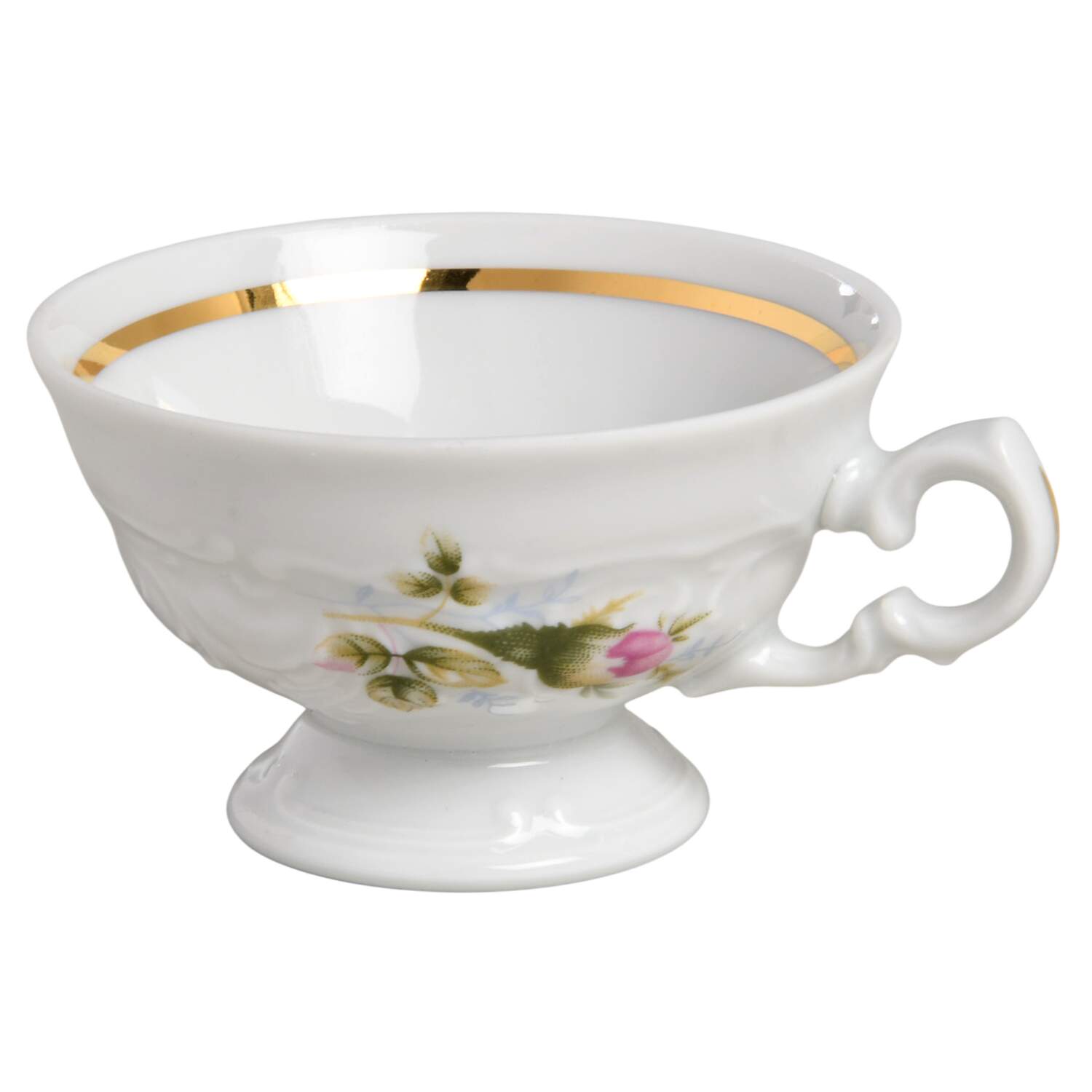 Moss Rose Footed Demitasse Cup by Walbrzych-1