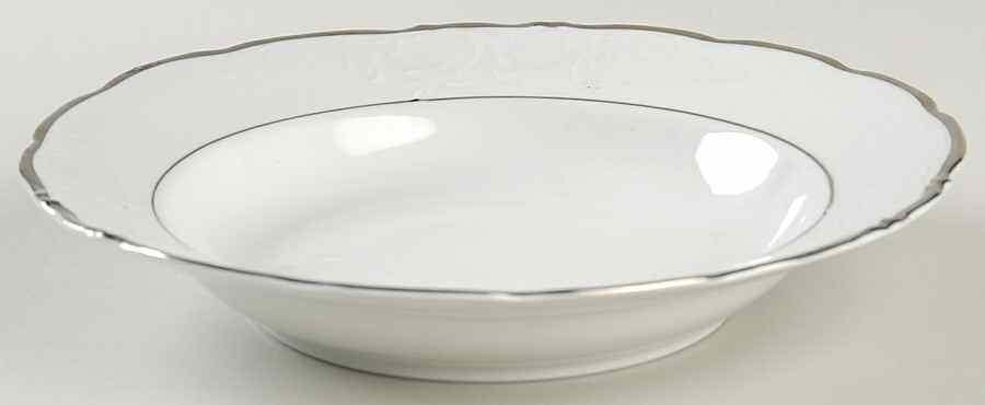 Platina Rim Soup Bowl by Walbrzych-1