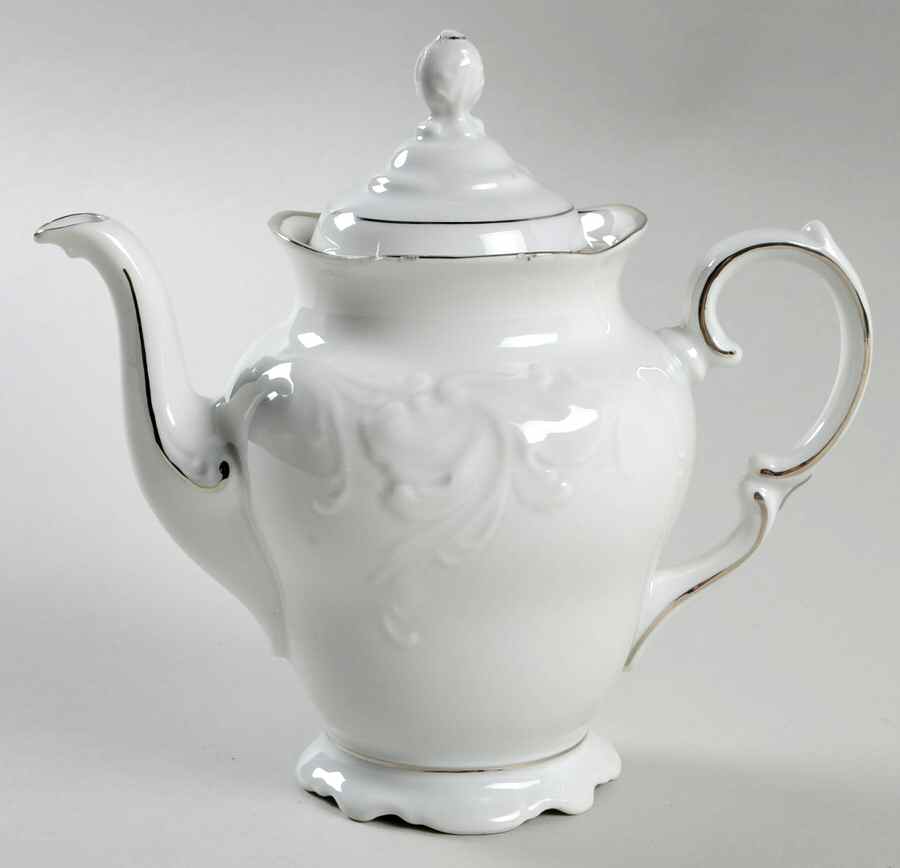 Platina Mini Coffee Pot & Lid by Walbrzych-1